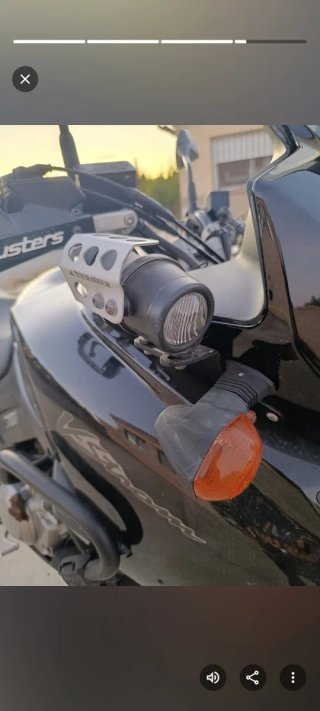 Suzuki DL 1000 V-Strom Negra