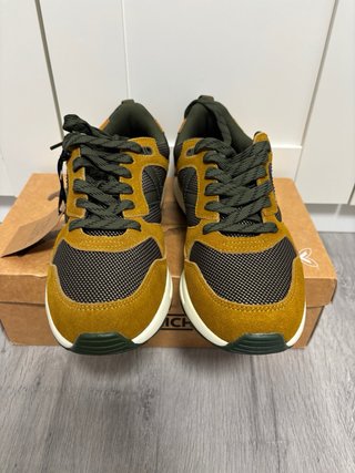 Zapatillas Munich Alpha 71 Marrón/Verde