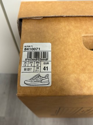 Zapatillas Munich Alpha 71 Marrón/Verde