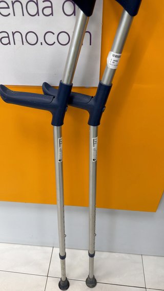 MULETAS SUNRISE MEDICAL COOPERS AZUL