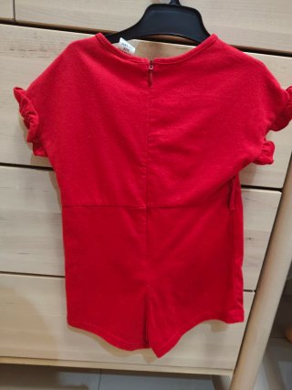 Mono de verano rojo Shein (Talla 12-18 meses)