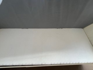 Cama Divan Hemnes Ikea blanca con cajones