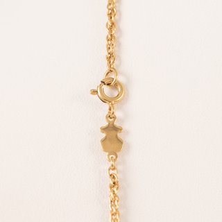 Collar Tous Rubric de plata vermeil