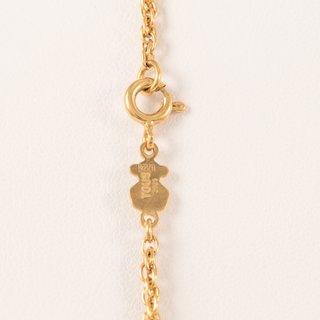 Collar Tous Rubric de plata vermeil