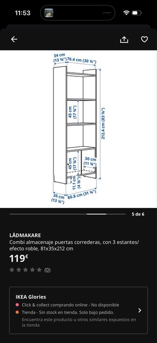 Librería LADMAKARE Ultima semana disponible