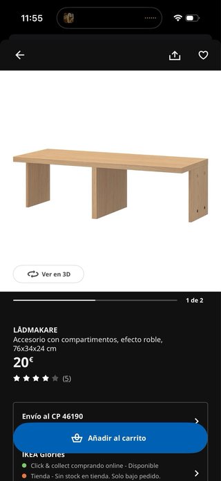 Librería LADMAKARE Ultima semana disponible
