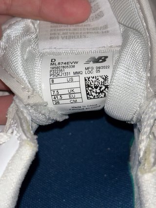 Zapatillas New Balance 574 Talla 41