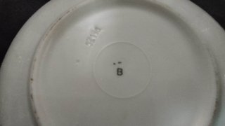 4 Tazas y 4 Platillos Digoin Sarreguemines