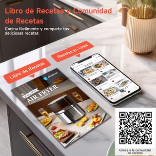 Freidora Aire Aigostar 8L Doble Resistencia