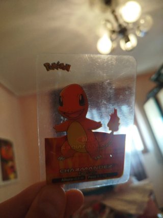 Charmander Pokemon Lamincard Tipo Fuego
