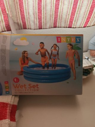Piscina hinchable Intex Wet Set 1,68m x 38cm