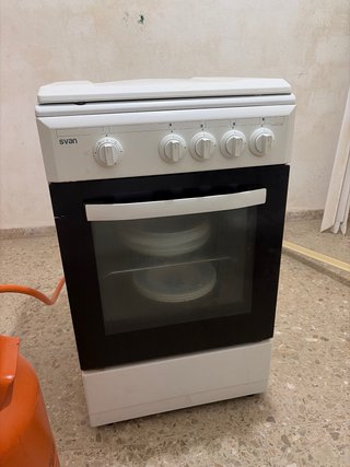 Cocina de gas con horno