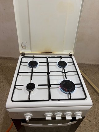 Cocina de gas con horno