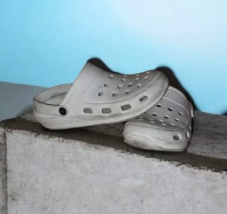 Chanclas Crocs Blancas Talla 41