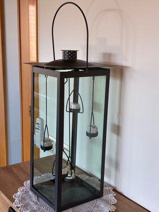 Lámpara de velas decorativa para casa o jardín