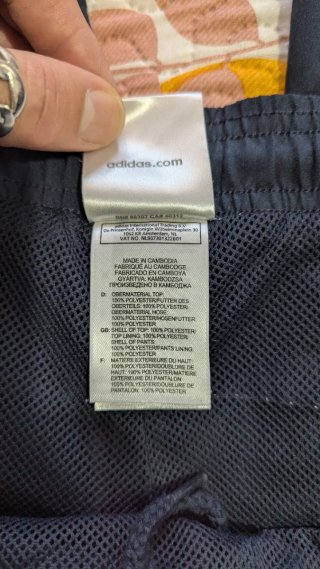 Pantalón chándal Adidas azul