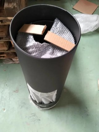 Estufa para exterior redonda de metal Esschert