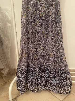 Abito estivo donna fantasia piuma