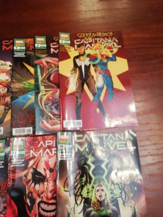 Colección comics Capitana Marvel.