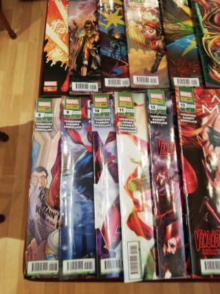 Colección comics Capitana Marvel.