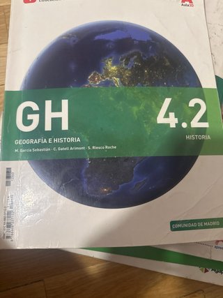 GH 4, Geografía e historia, Educación Secundari...