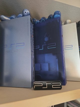 Logo PS2 para Soporte Consola 10cm