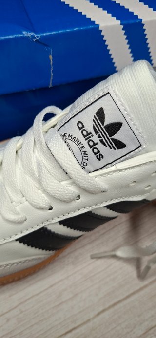 Adidas Samba Blancas/Negras Talla 42