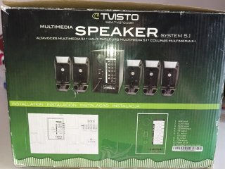 Sistema de Sonido T-Visto 5.1 Multimedia