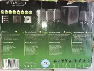 Sistema de Sonido T-Visto 5.1 Multimedia