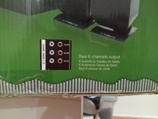 Sistema de Sonido T-Visto 5.1 Multimedia
