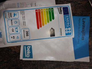 Lavavajillas Beko DFN28422X Inox A++