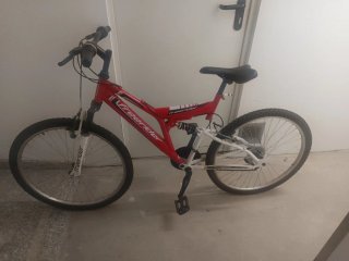 Bicicleta Freerider Roja para niños 10/14 años