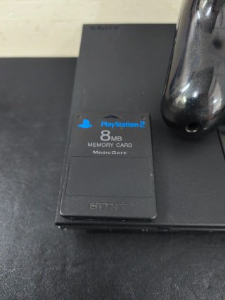 Playstation 2 Slim Negra 1 Año Garantía