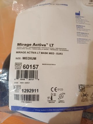 ResMed Mirage Activa LT Mascarilla Nasal CPAP