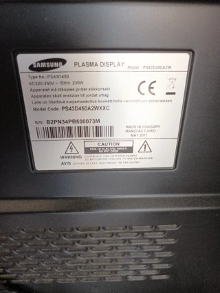 Televisor Samsung Negro