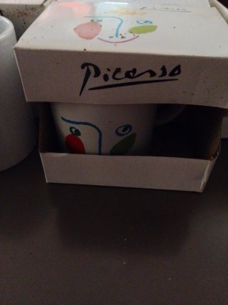 Tazas cerámica Picasso multicolor