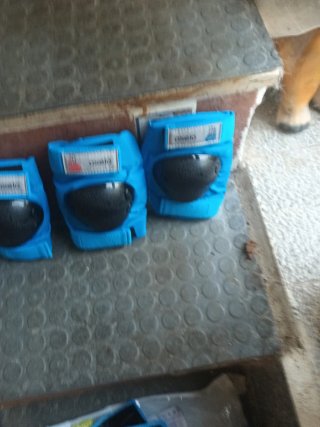 Set Protectores Patines Oxelo Azul