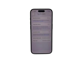 IPHONE 15 PRO 128GB 100% SALUD BAT MARINO