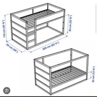 Cama infantil de madera + colchon