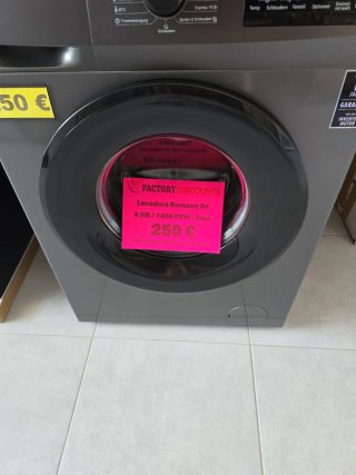 Lavadora Bomann 7kg 1400rpm Inox