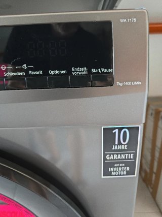 Lavadora Bomann 7kg 1400rpm Inox