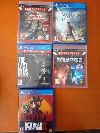 Lote Juegos PS3 y PS4