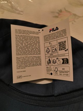 Cappellino unisex FILA blu