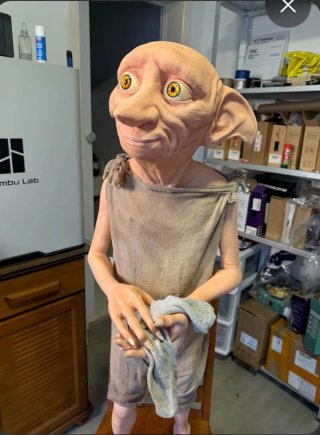 Dobby figura 3D tamaño real