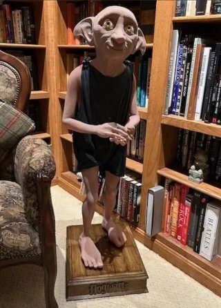 Dobby figura 3D tamaño real