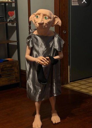 Dobby figura 3D tamaño real