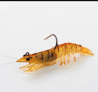 Señuelo pesca camarón realista