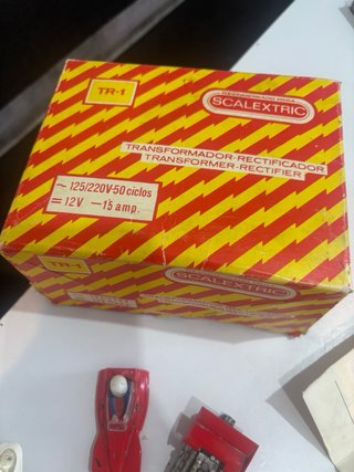 Piezas Scalextric Coche Rojo
