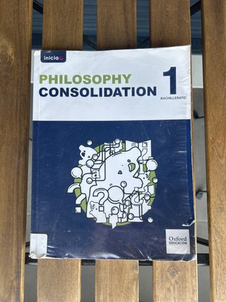 Philosophy Consolidation, Bachillerato 1