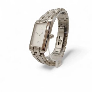 RELOJ TITAN 624 SBD BLANCO CORREA METAL